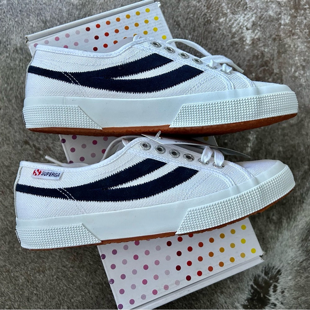 Superga Cotu Swallow white sneaker 8 - 39 - new in box